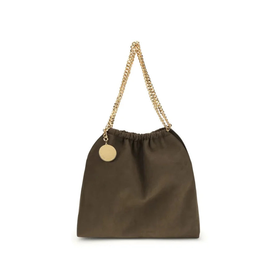 Stella McCartney Brown Polyester Shoulder Bag