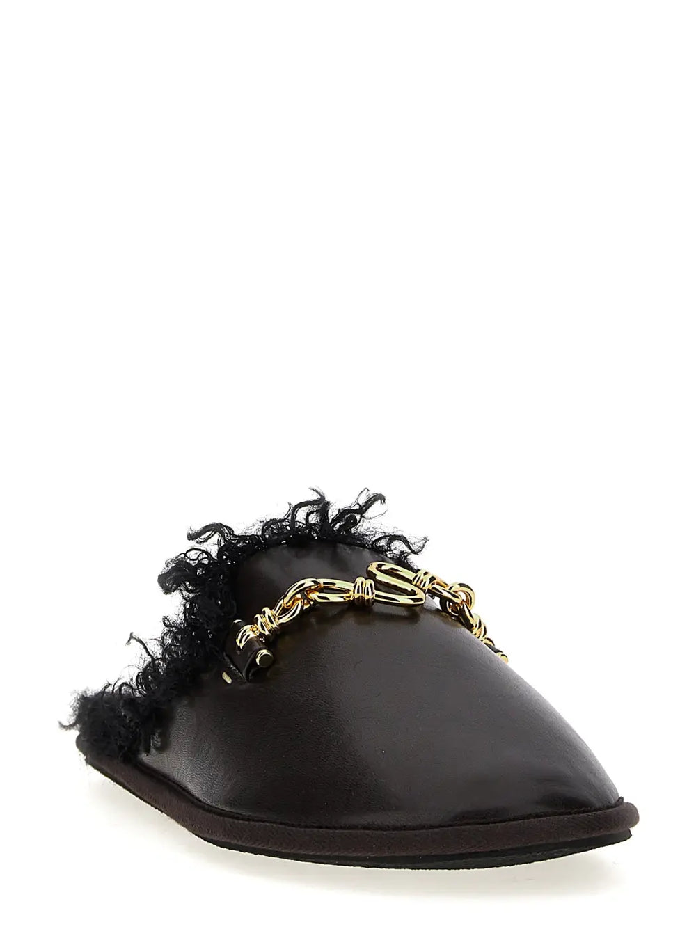 Stella Mccartney Brown Polyethylene Mules