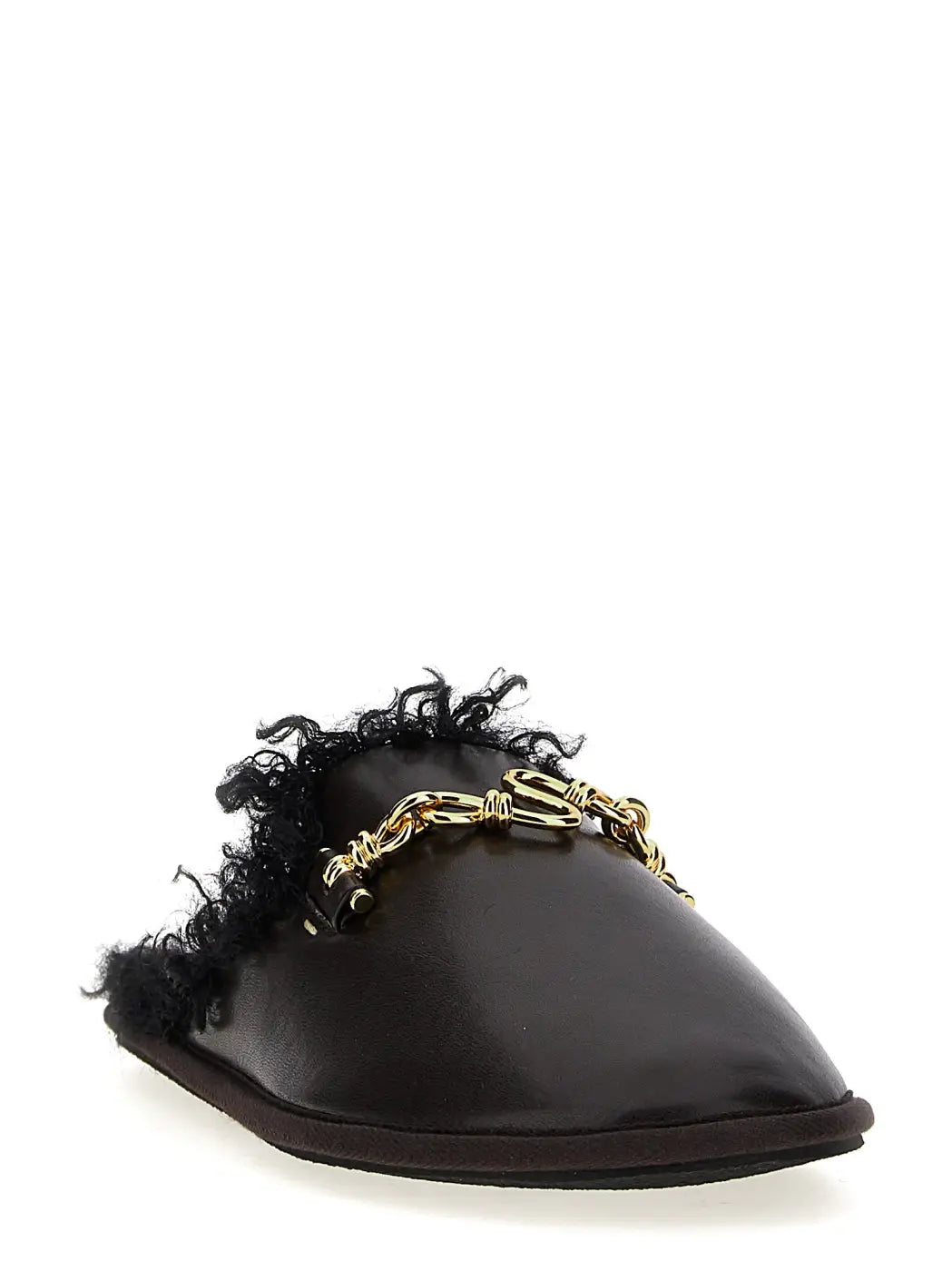 Stella Mccartney Brown Polyethylene Mules