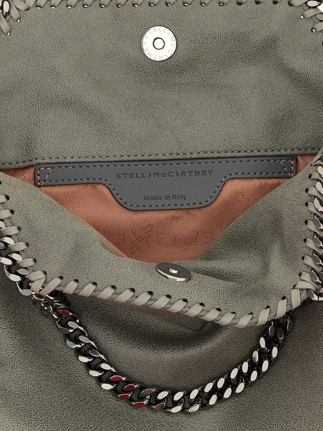 Stella Mccartney Gray Polyester Handbag