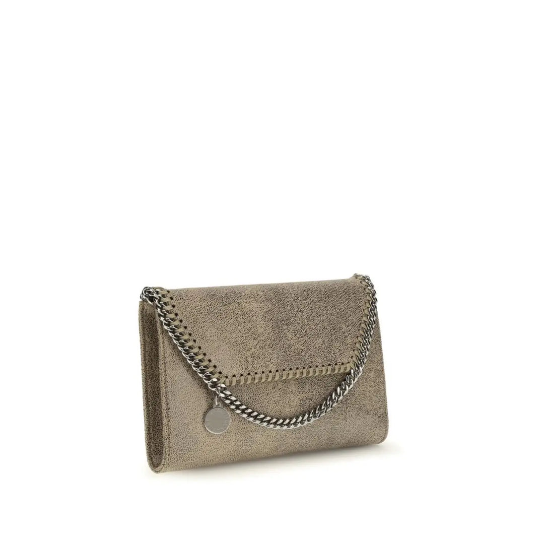 Stella Mccartney Gray Polyester Shoulder Bag