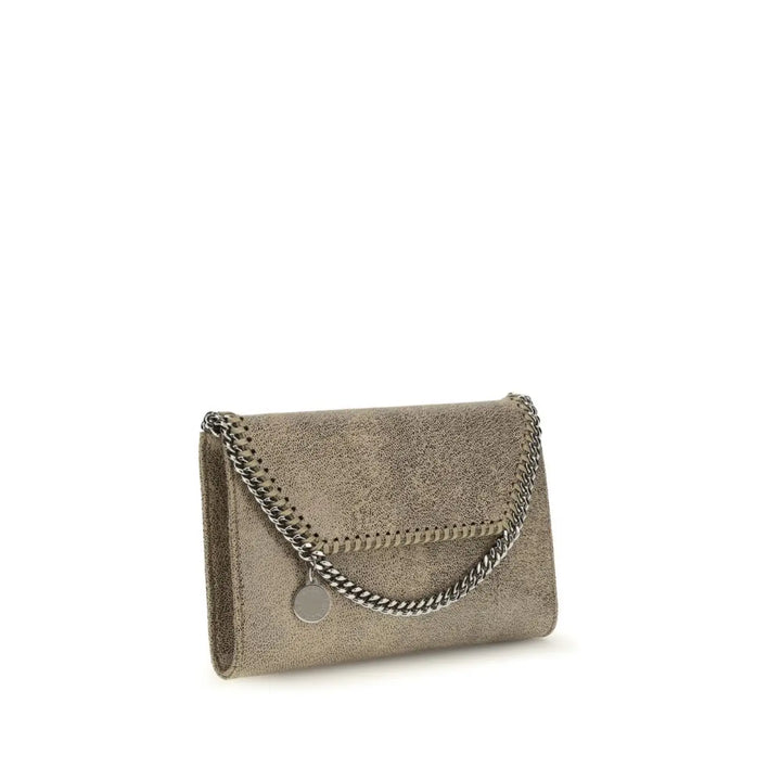 Stella Mccartney Gray Polyester Shoulder Bag