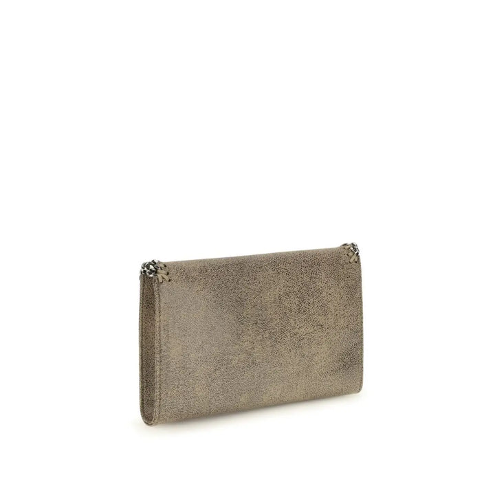 Stella Mccartney Gray Polyester Shoulder Bag
