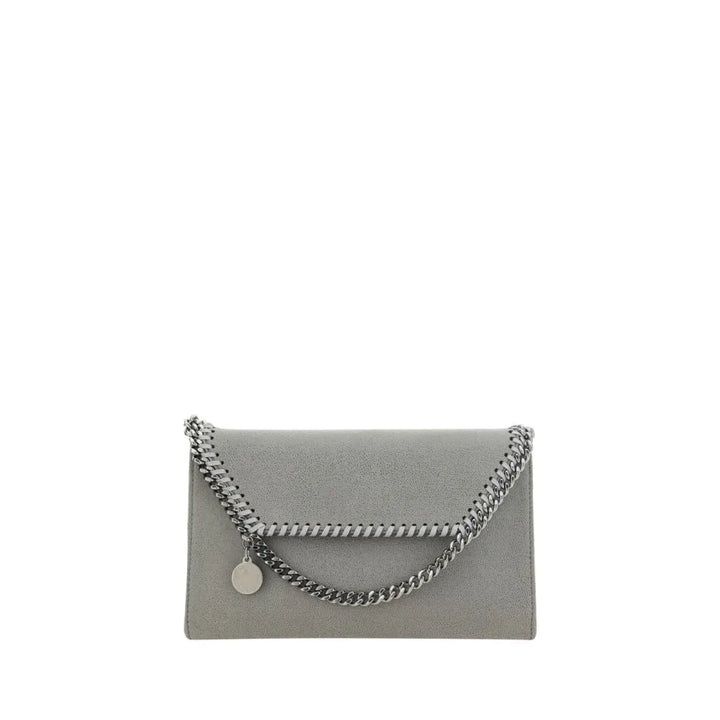 Stella McCartney Gray Polyester Shoulder Bag