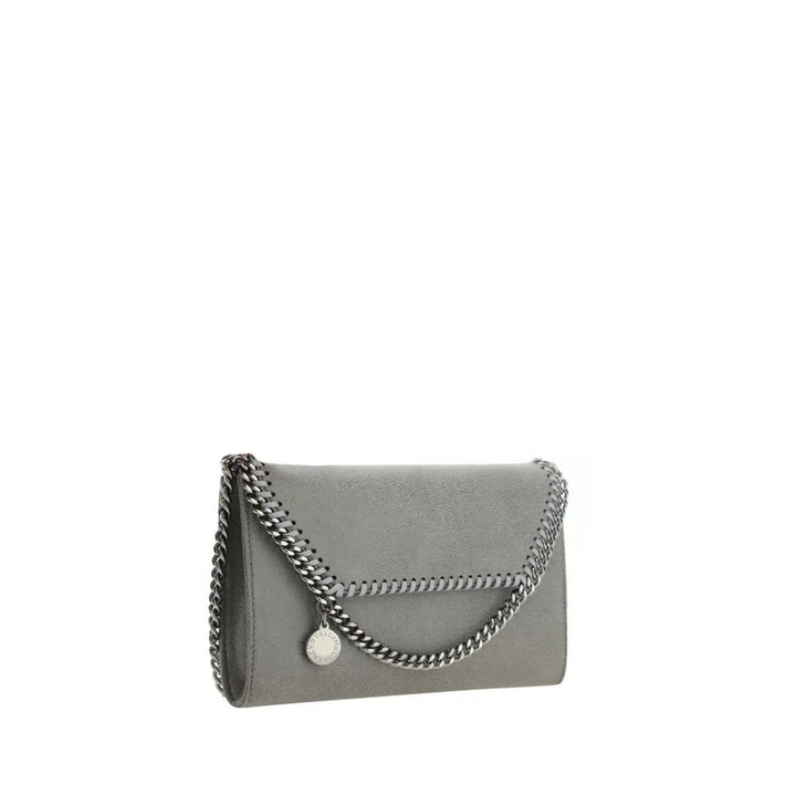 Stella McCartney Gray Polyester Shoulder Bag