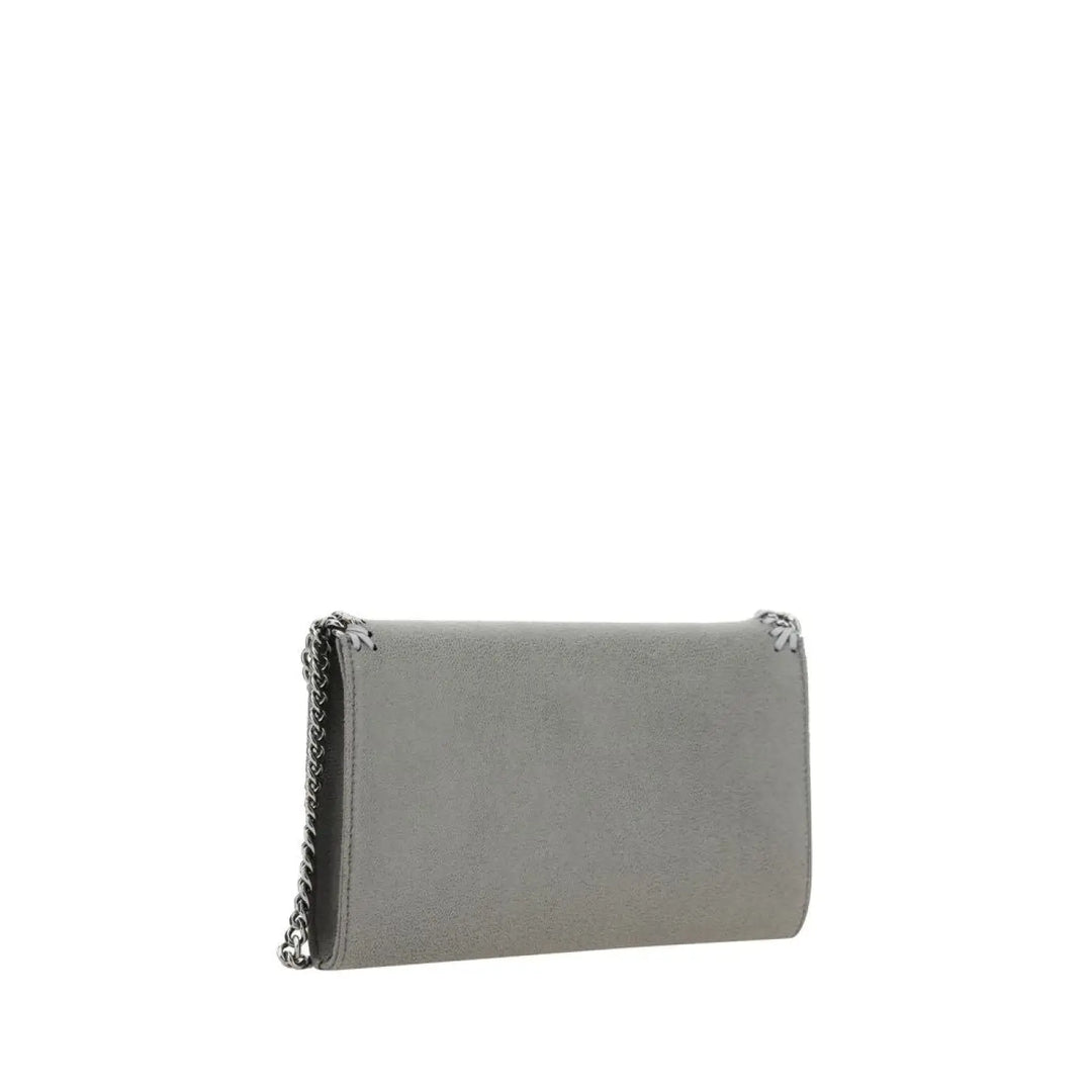 Stella McCartney Gray Polyester Shoulder Bag