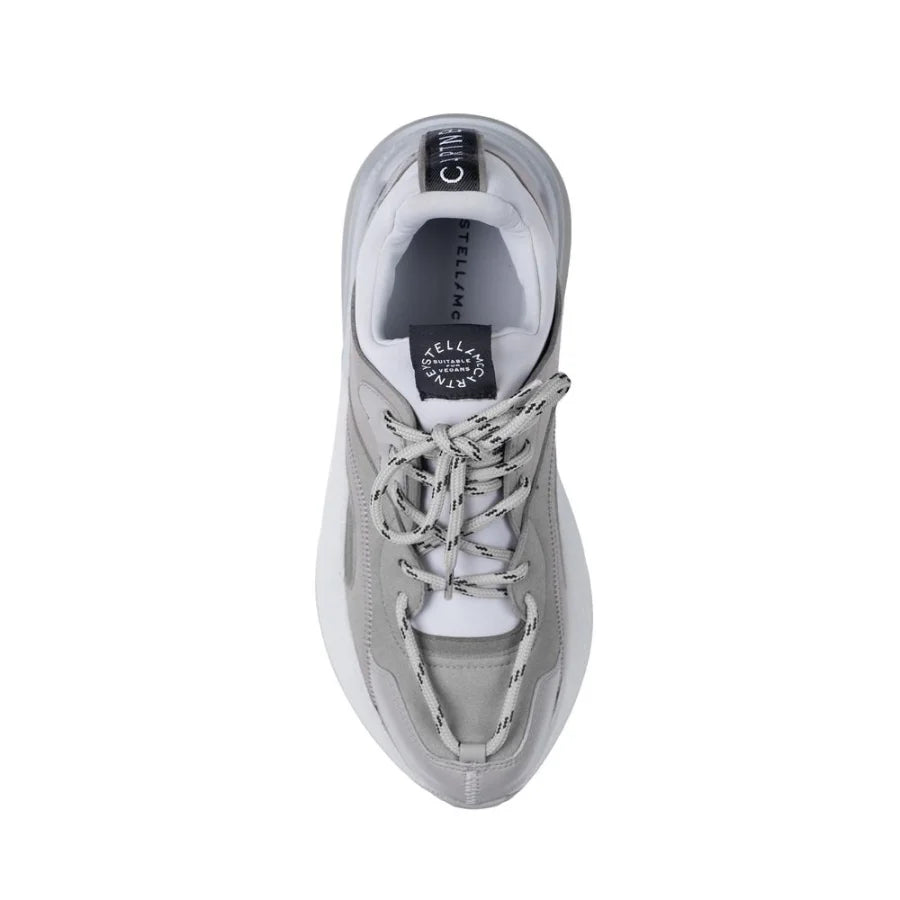Stella McCartney Gray Vegan Leather Chunky Sneakers