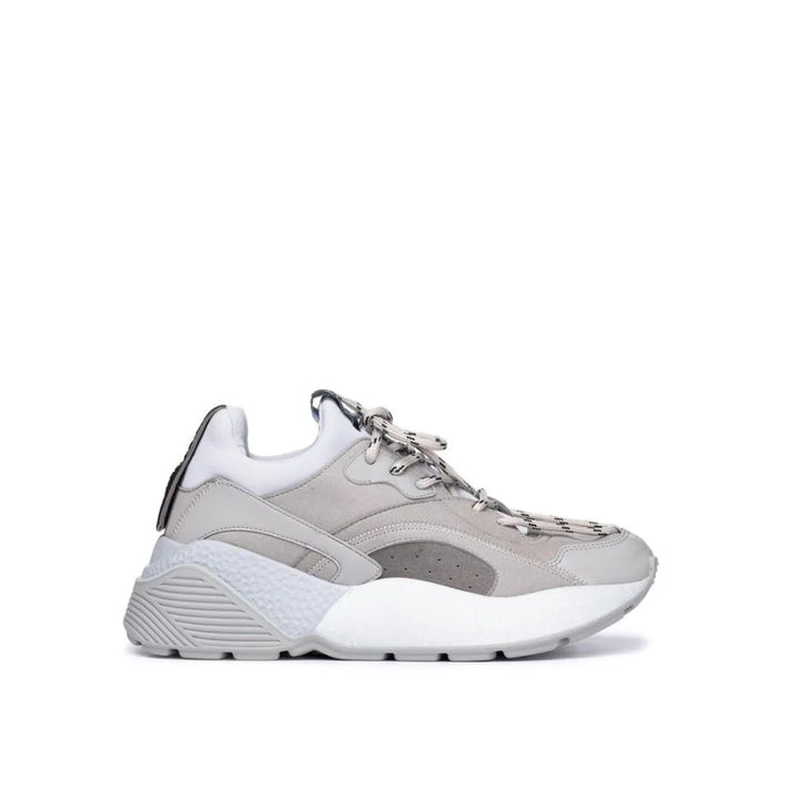 Stella McCartney Gray Vegan Leather Chunky Sneakers