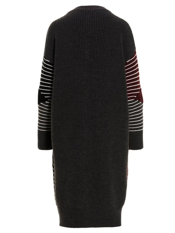 Stella Mccartney Multicolor Virgin Wool Coat