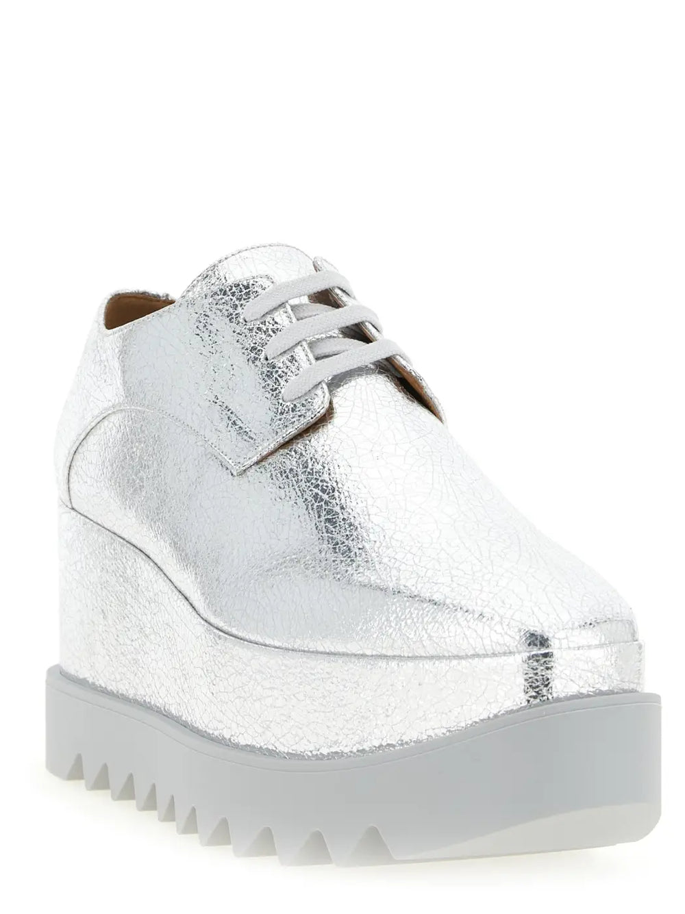Stella Mccartney Silver Eva Flats