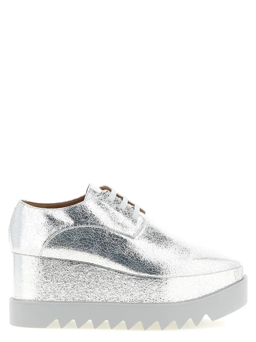 Stella Mccartney Silver Eva Flats