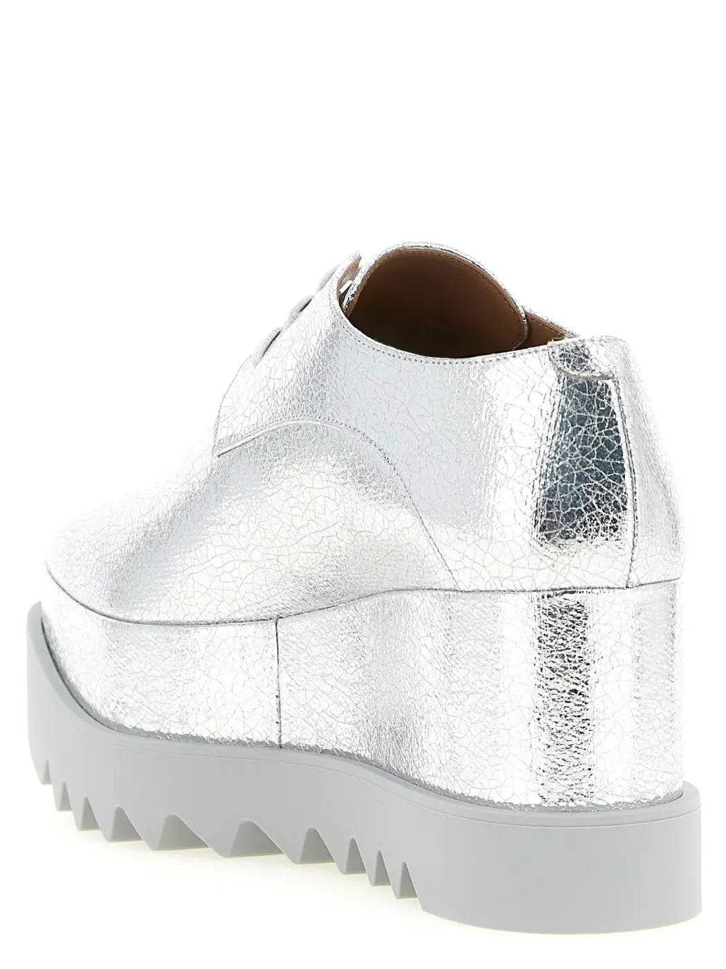 Stella Mccartney Silver Eva Flats
