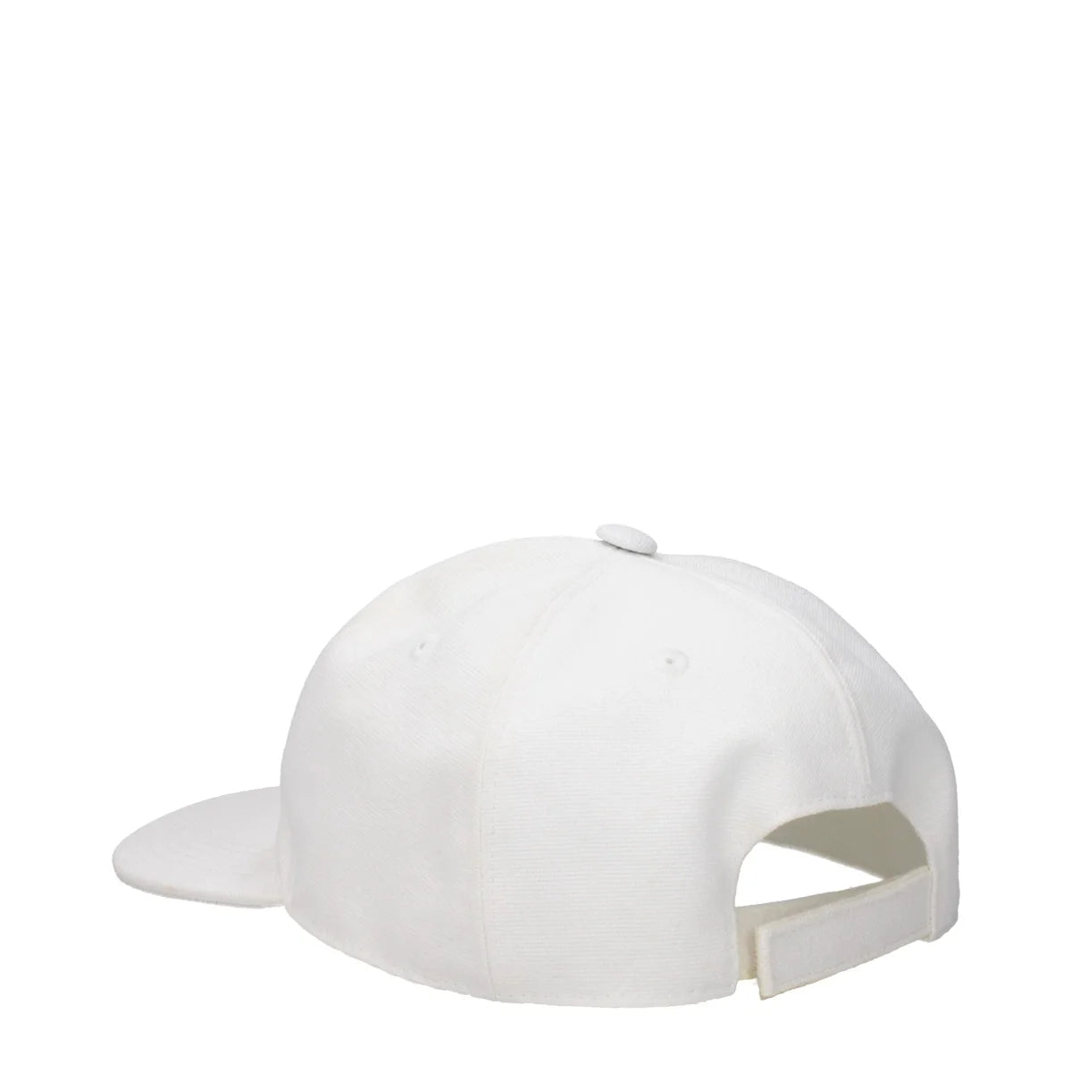 Stella McCartney White Cotton Hat with Front Logo