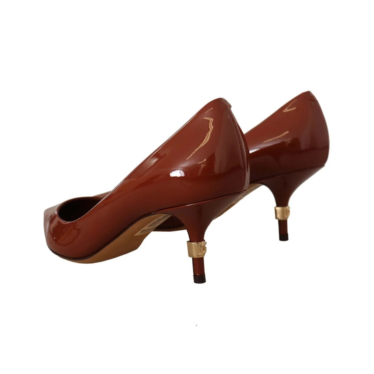 Step Into Italian Glamour with Dolce Gabbana Patent Leather Heels &