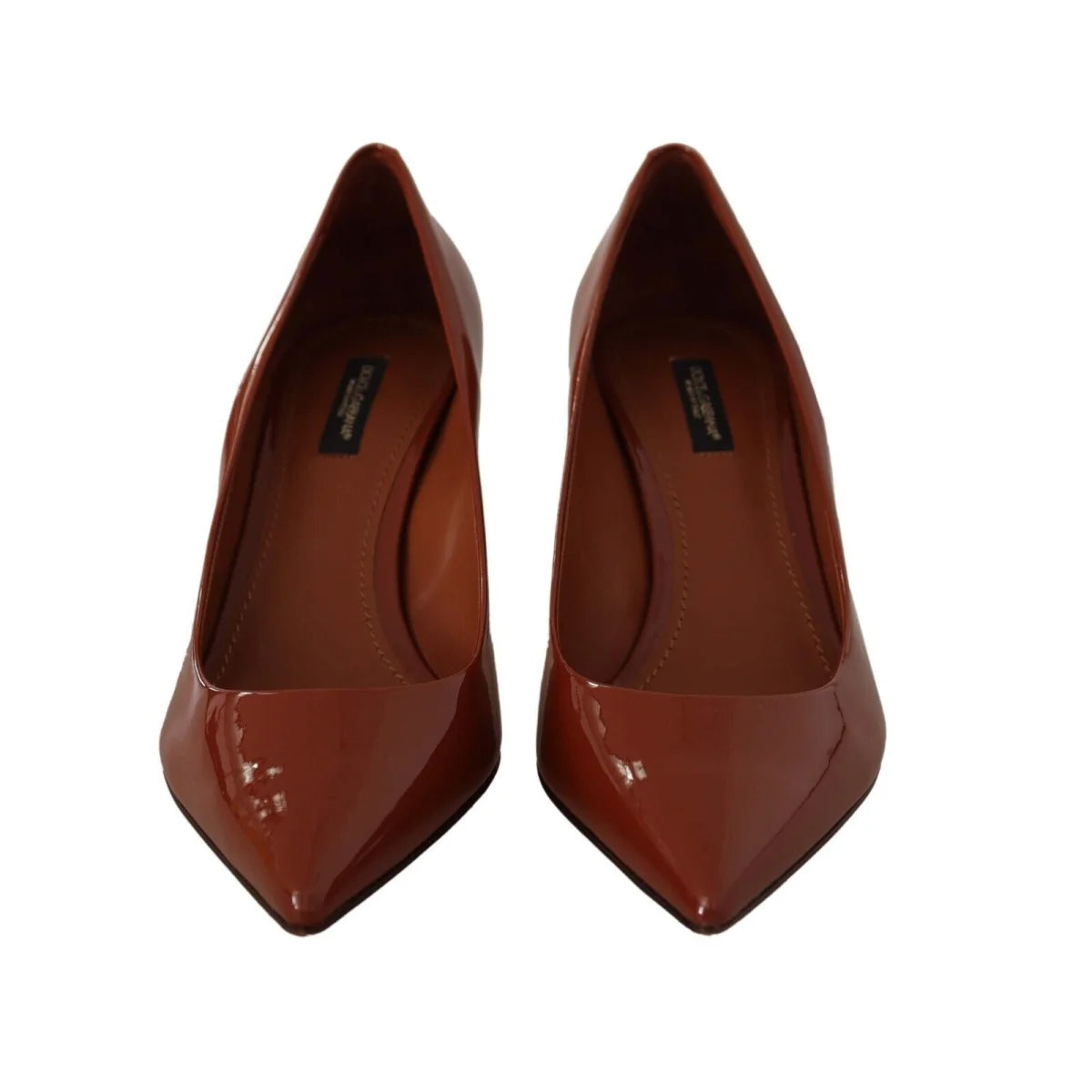 Step Into Italian Glamour with Dolce Gabbana Patent Leather Heels &