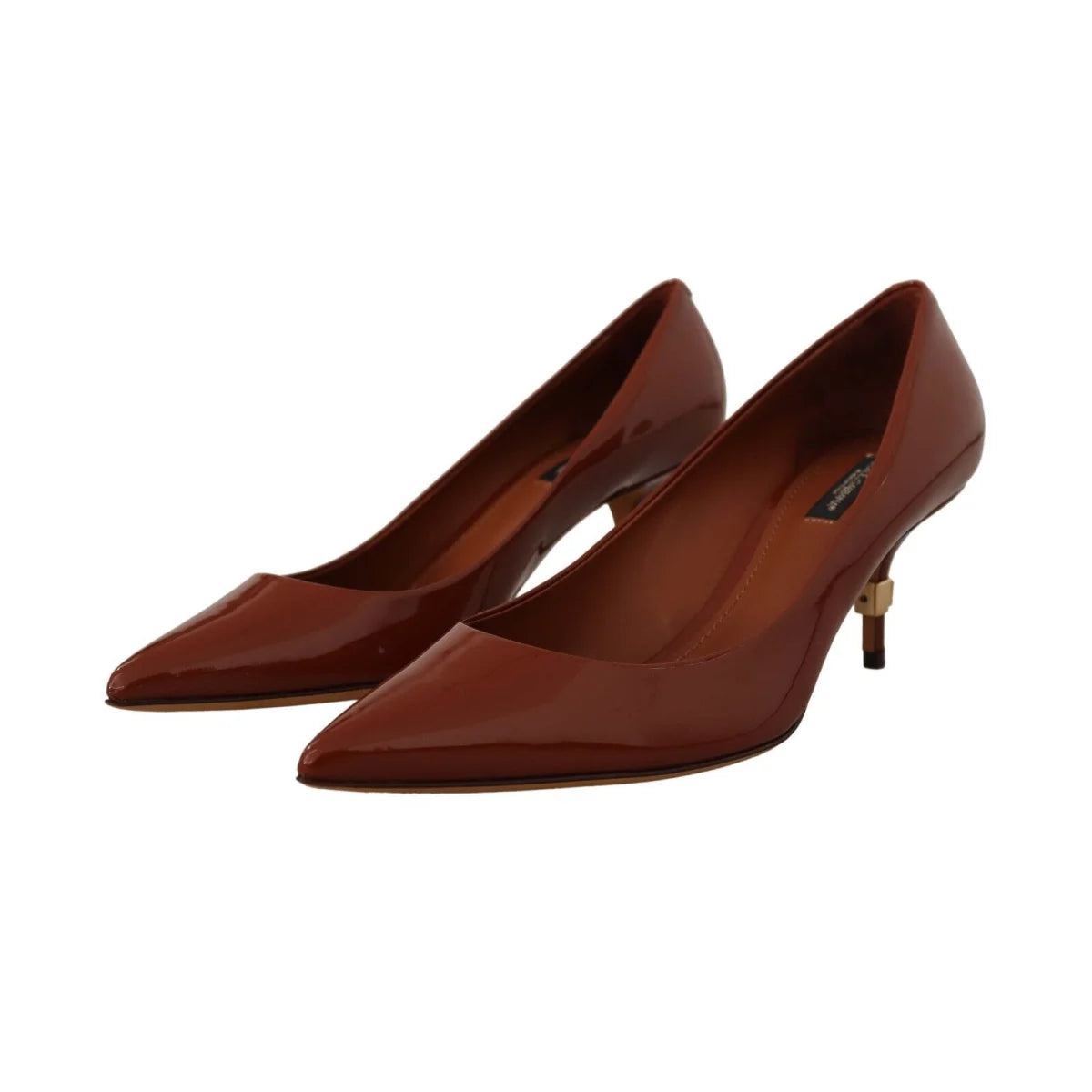 Step Into Italian Glamour with Dolce Gabbana Patent Leather Heels &