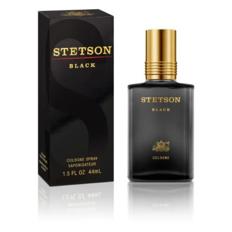 Stetson Black Warm Spicy Woody Cologne for Men Men’s Coty