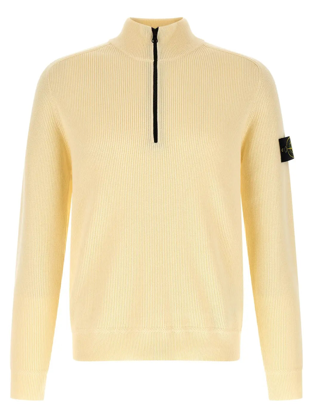 Stone Island Beige Cotton Cardigan