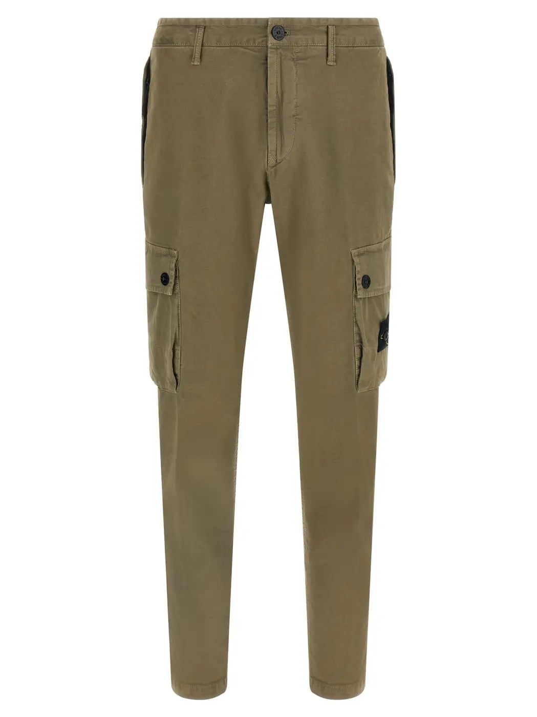 Stone Island Bicolor Cotton Cargo Pants