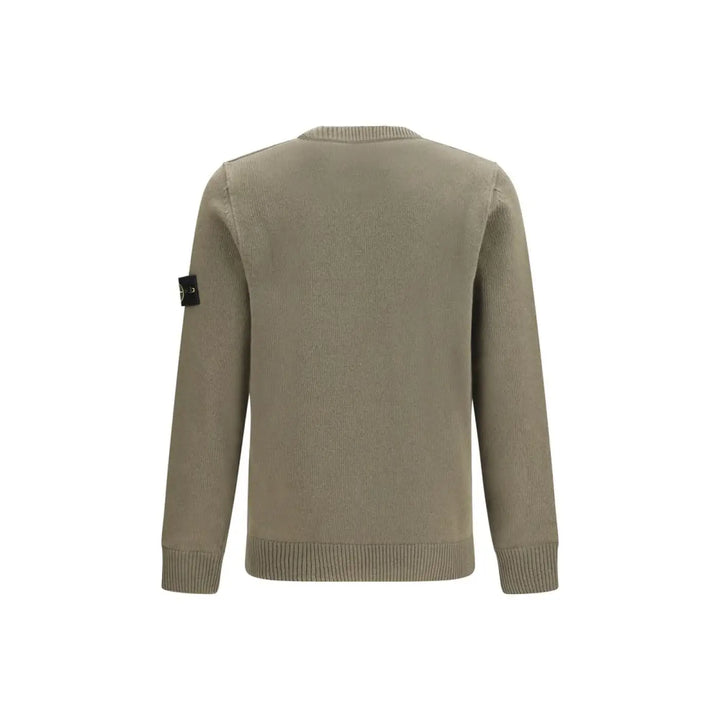 Stone Island Bicolor Cotton Sweatshirt