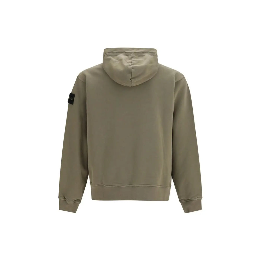 Stone Island Bicolor Cotton Sweatshirt