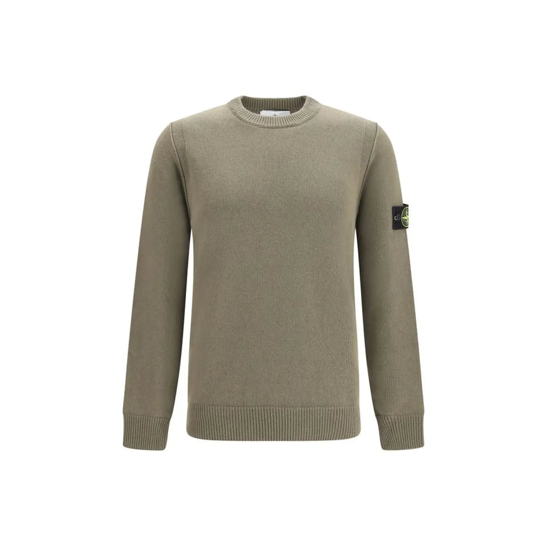 Stone Island Bicolor Cotton Sweatshirt