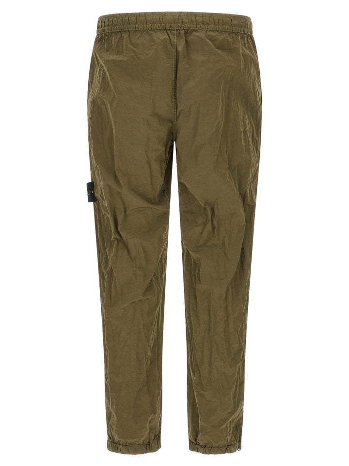 Stone Island Bicolor Polyamide Athletic Pants