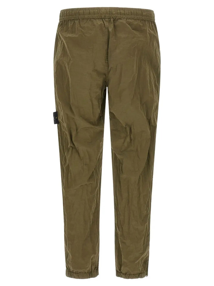 Stone Island Bicolor Polyamide Athletic Pants