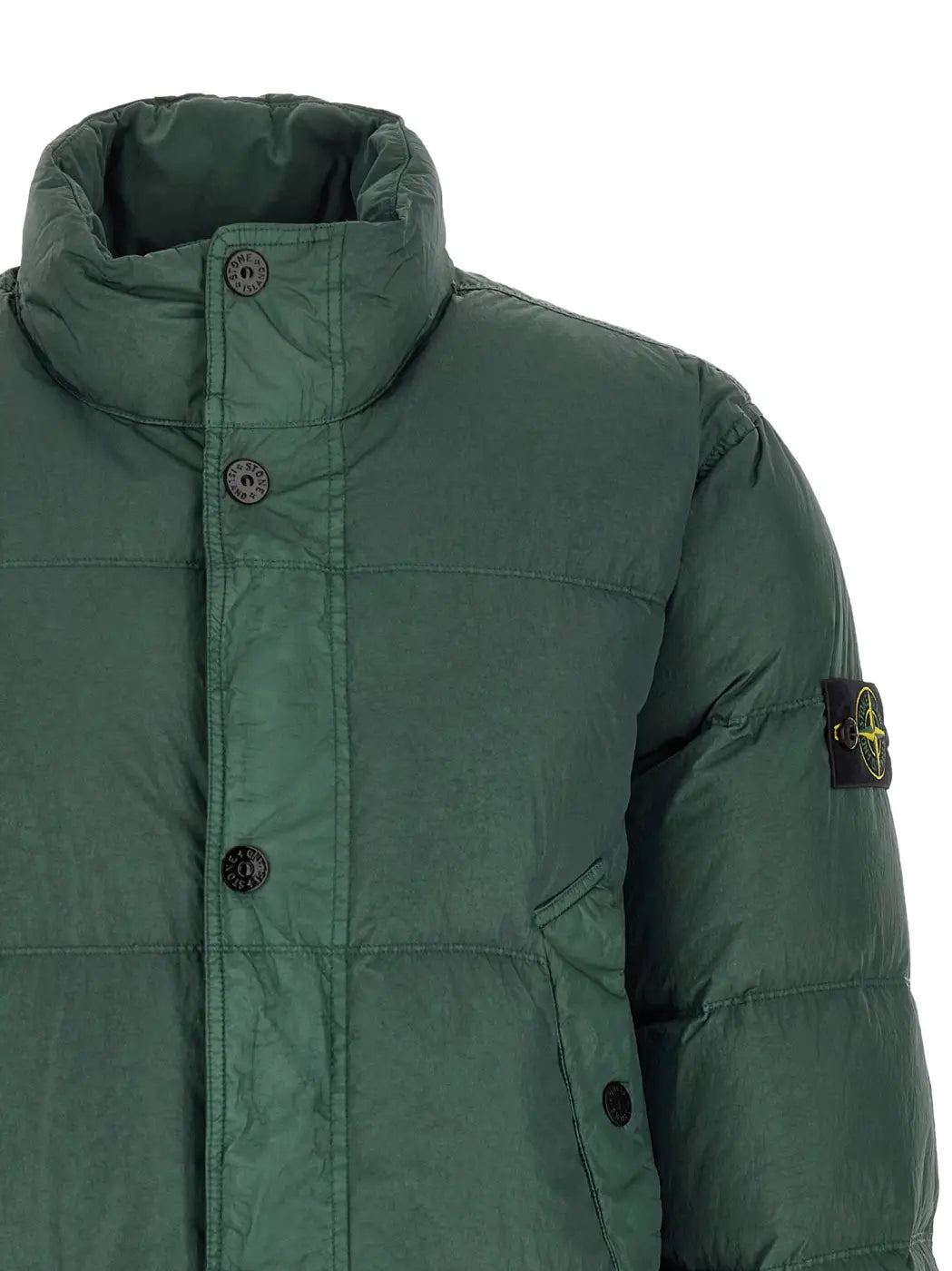 Stone Island Bicolor Polyamide Full-length Jacket