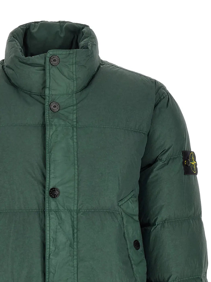 Stone Island Bicolor Polyamide Full-length Jacket
