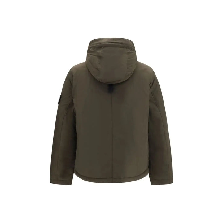 Stone Island Bicolor Polyester Shell Jacket