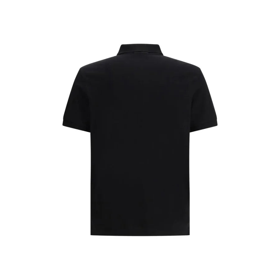 Stone Island Black Cotton Polo Shirt