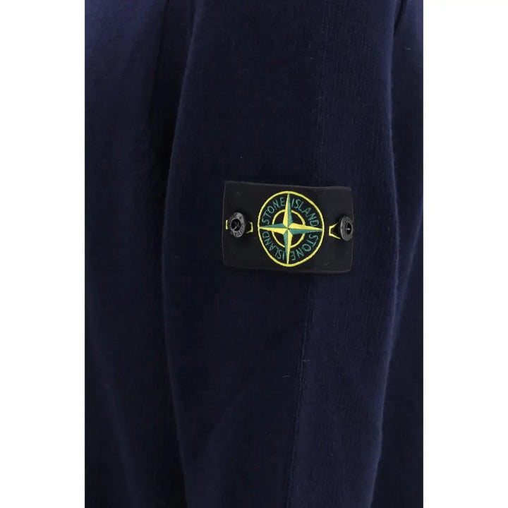 Stone Island Black Cotton Sweatshirt