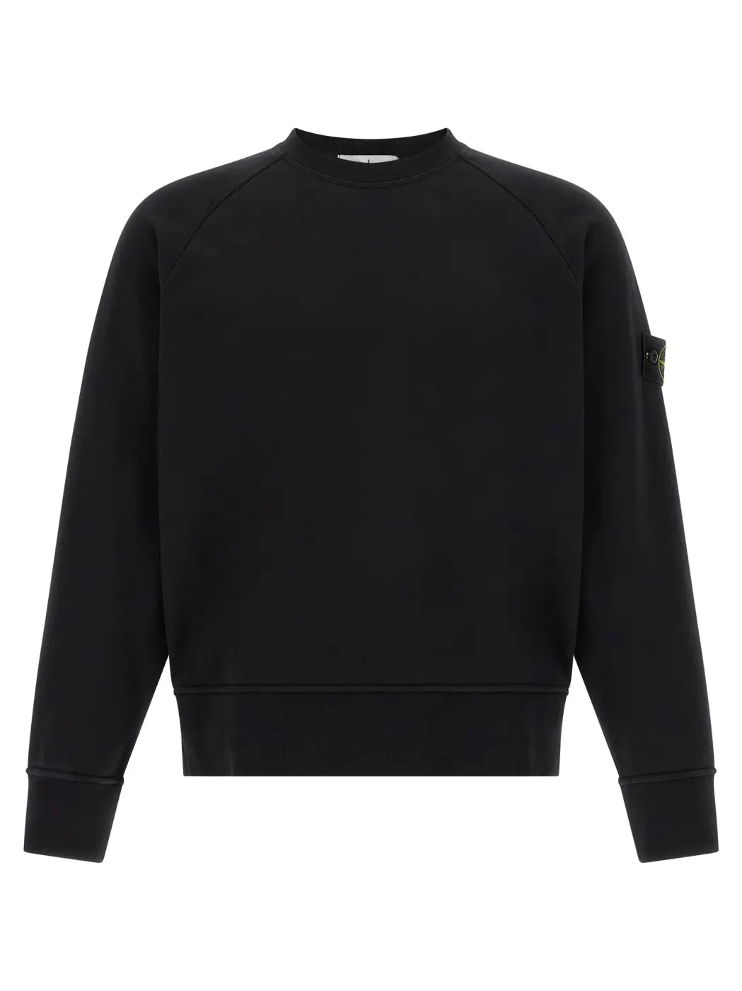 Stone Island Black Cotton Sweatshirt