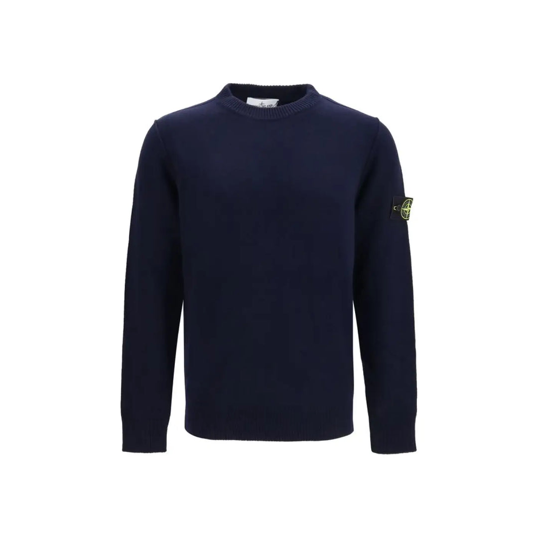 Stone Island Black Cotton Sweatshirt