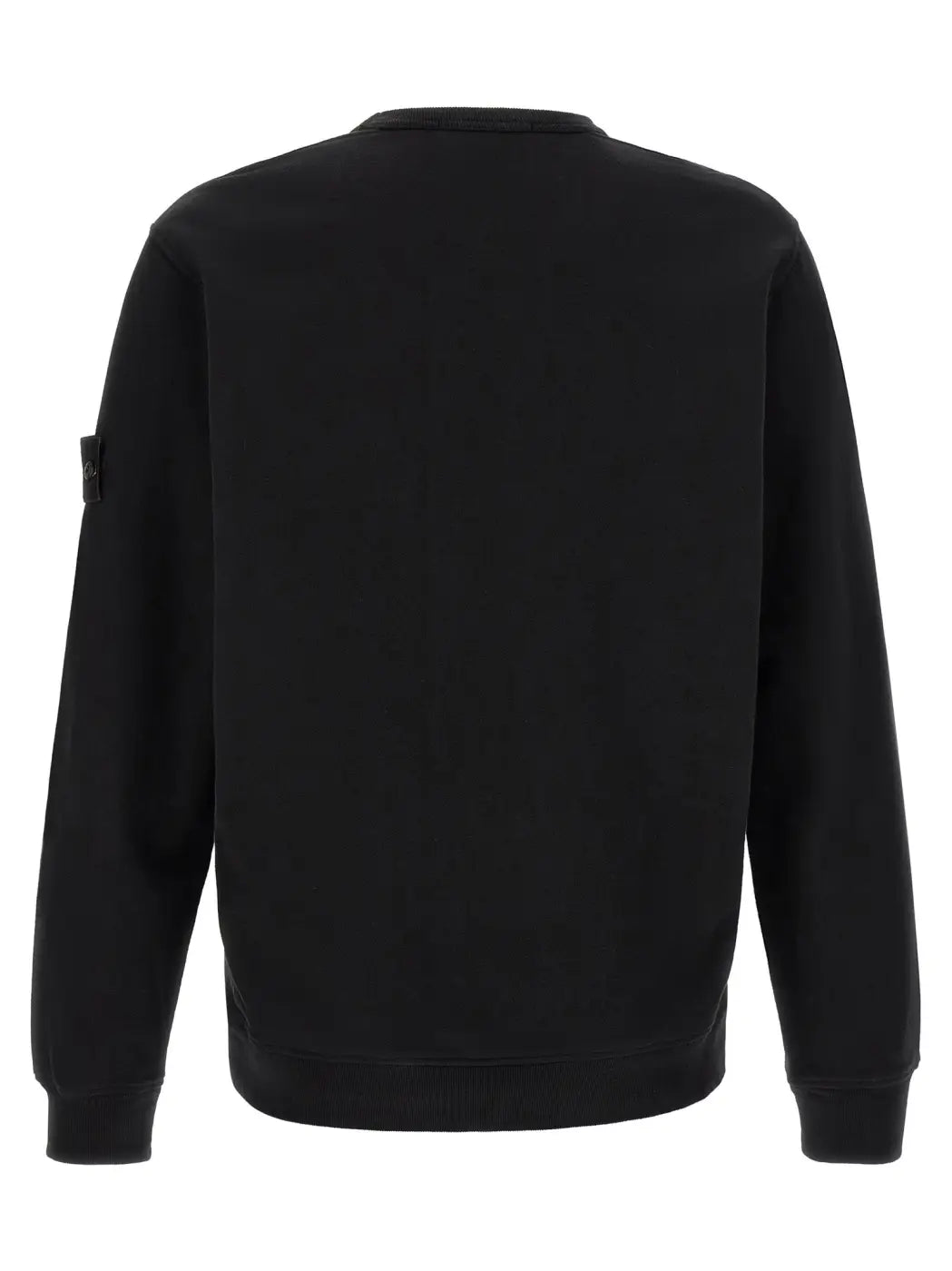 Stone Island Black Cotton Sweatshirt