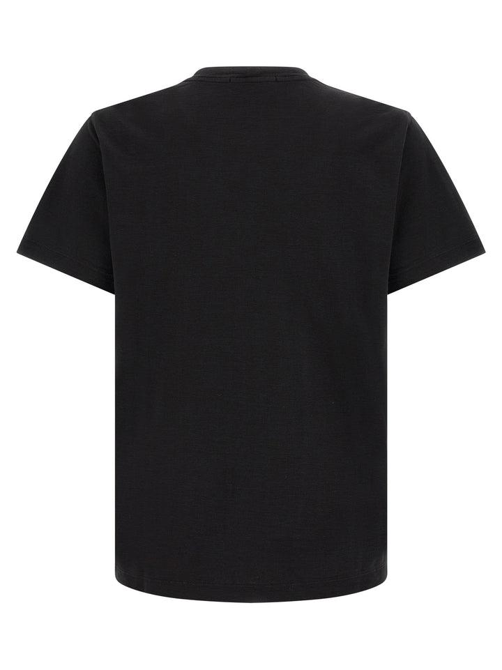 Stone Island Black Cotton T-shirt