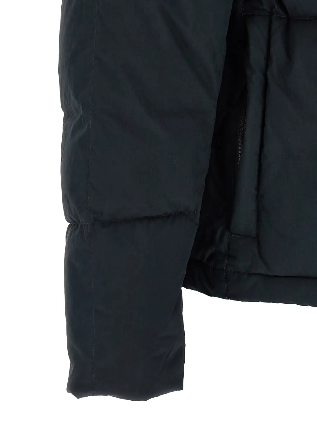 Stone Island Blue Cotton Full-length Jacket