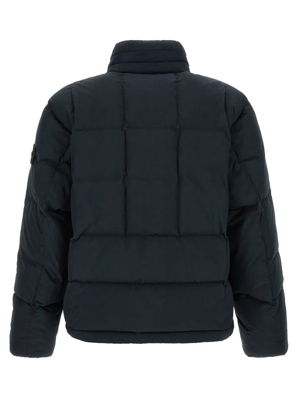 Stone Island Blue Cotton Full-length Jacket