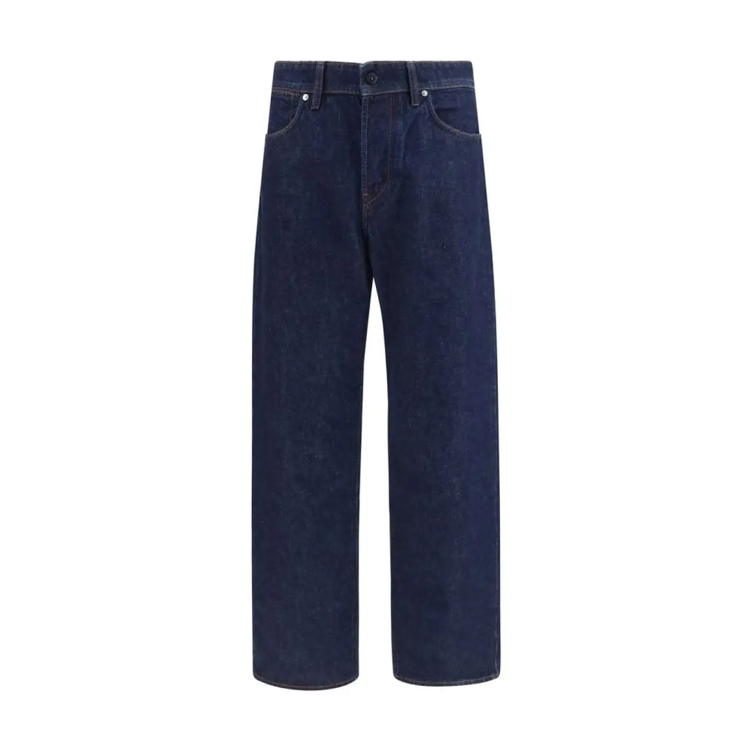 Stone Island Blue Cotton Jeans Denim