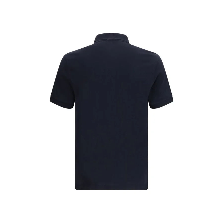 Stone Island Blue Cotton Polo Shirt