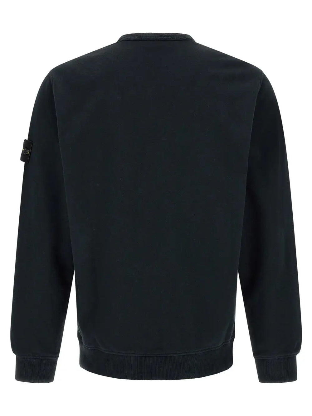 Stone Island Blue Cotton Sweatshirt