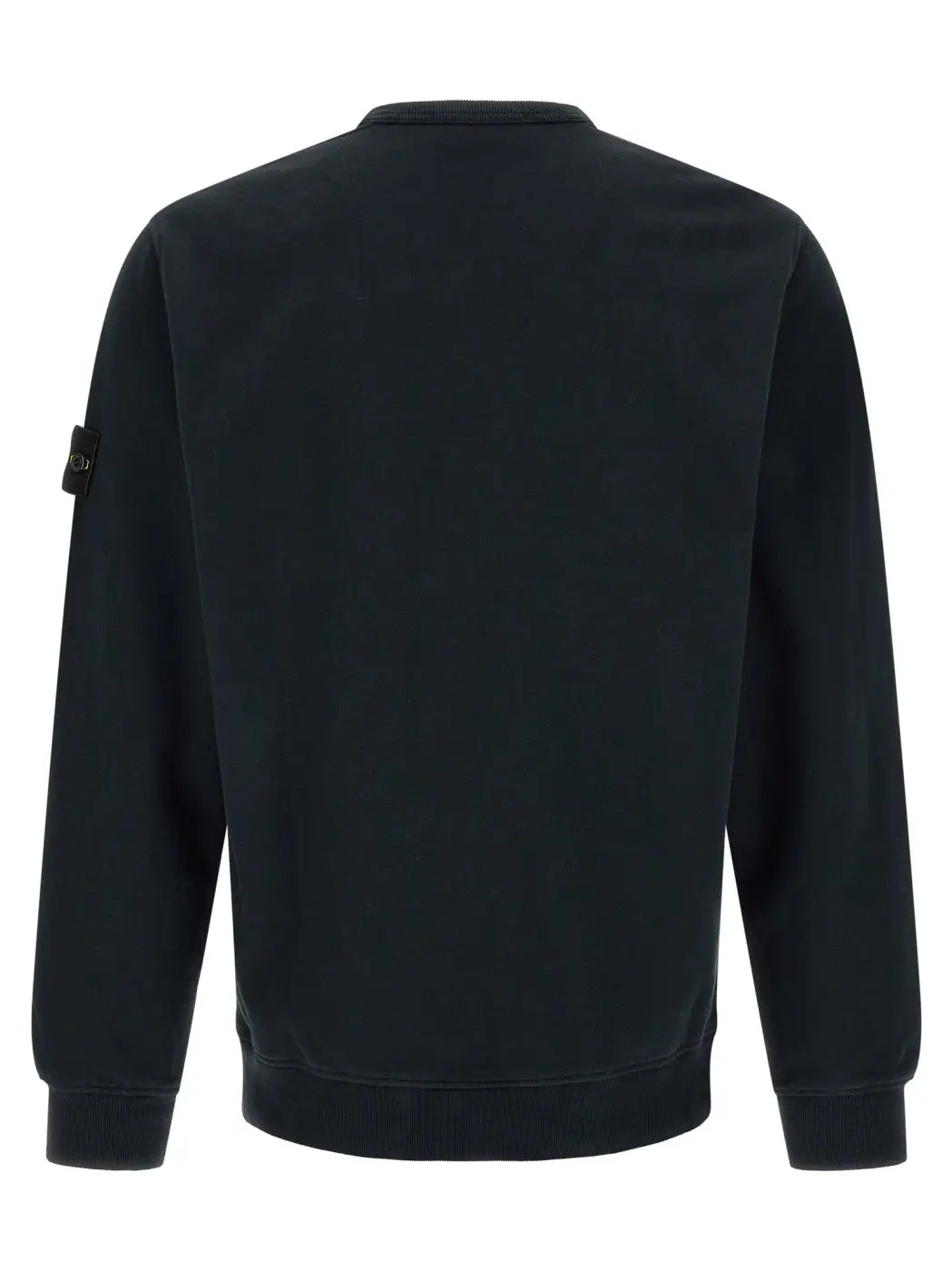 Stone Island Blue Cotton Sweatshirt
