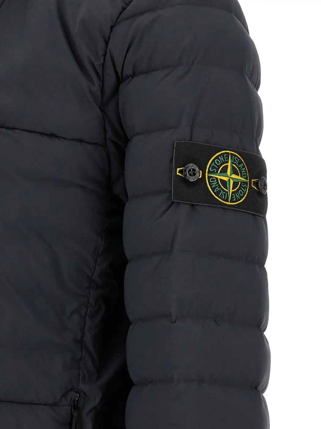 Stone Island Blue Polyamide Full-length Jacket