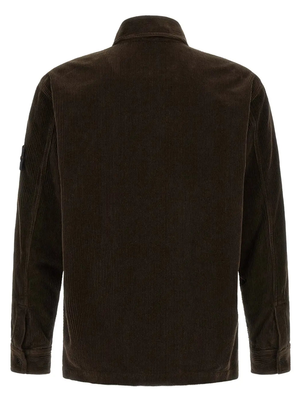 Stone Island Brown Cotton Blouse