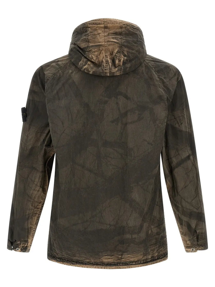 Stone Island Brown Polyamide Blouse