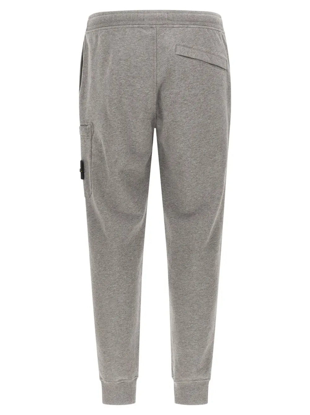 Stone Island Gray Cotton Joggers (workout Pants)