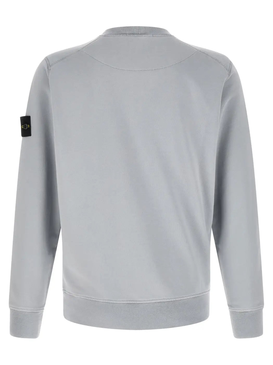 Stone Island Gray Cotton Sweatshirt