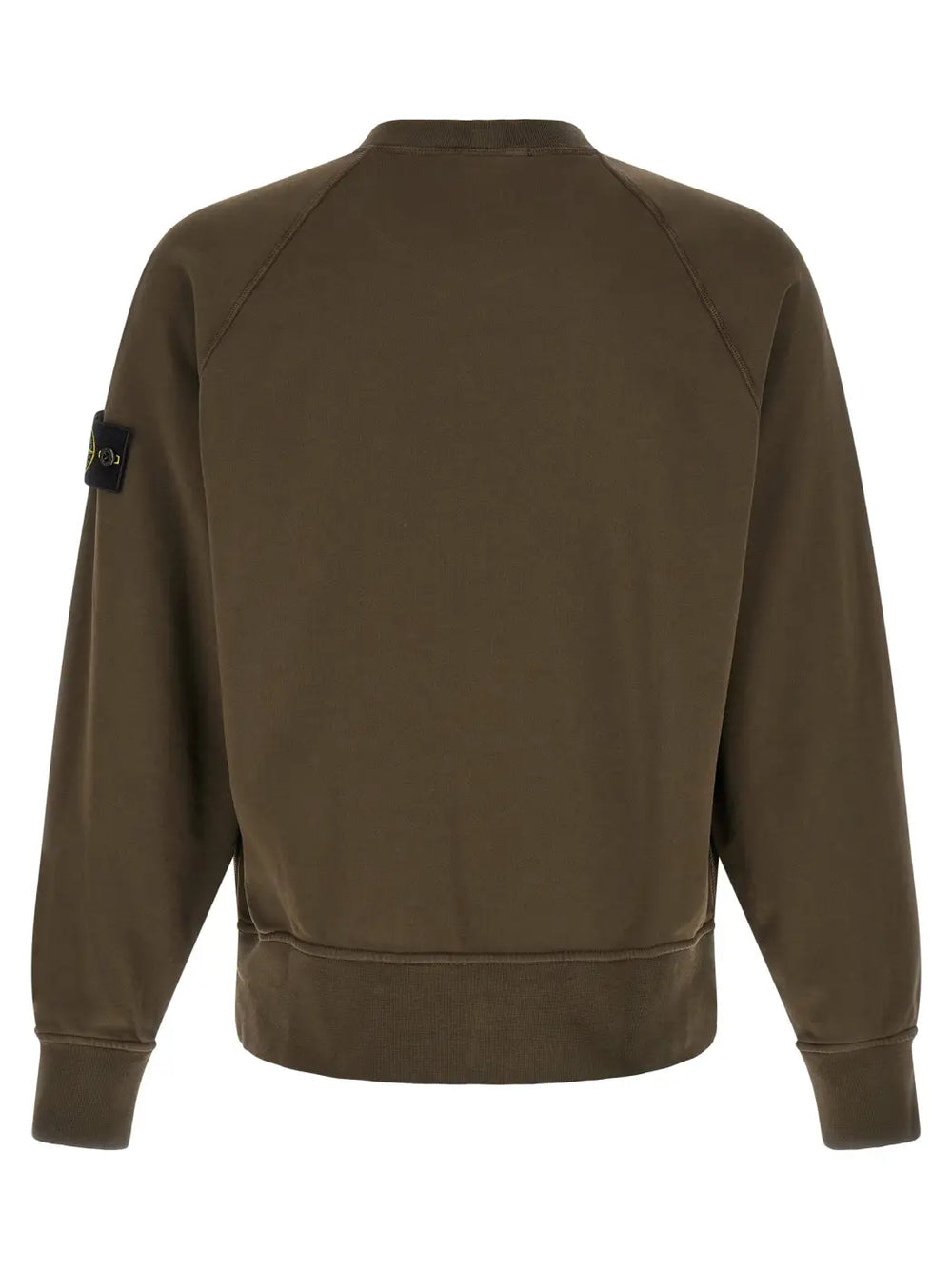 Stone Island Gray Cotton Sweatshirt