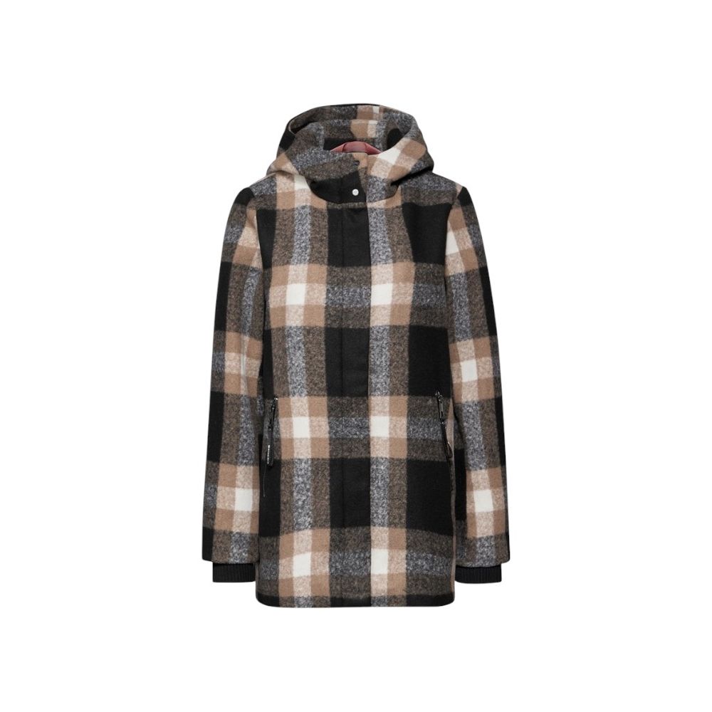 Street One Coats &amp; Jackets - Beige Polyester Coat
